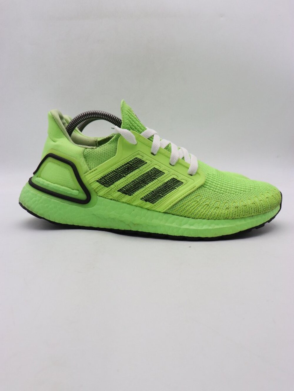 Adidas UltraBoost 20 Men's 9.5 ‘Signal Green’ Running Sneaker Neon Green EG0710